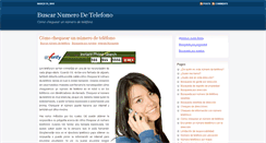 Desktop Screenshot of buscarnumerodetelefono.info